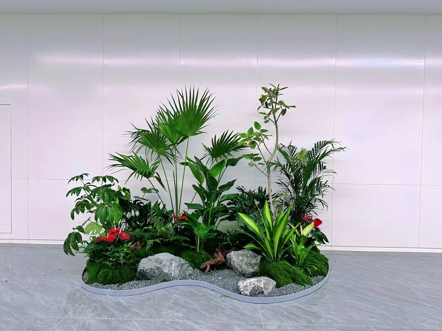 专业花卉出租,宁波江北为您的空间添绿彩